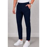 Montivo Erkek Lacivert Slim Fit A Kalite Klasik Kumaş Pantolon