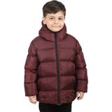 Montland Erkek Çocuk Bordo Içi Polarlı Kapüşonlu Su ve Rüzgara Dayanıklı Şişme Mont - 5 - 6 Yaş