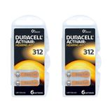 Montreal Duracell Işitme Cihazı Pili 312 2'li ( 6 Adet )