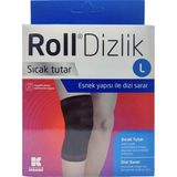 Montreal Roll Yün Dizlik Large Siyah ( 6 Adet )