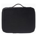 Montroi Montroı 13" Deri Laptop Kılıfı Grained Leather, Şık ve Koruyucu Tasarım - Siyah
