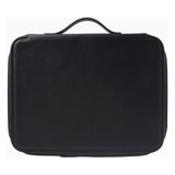 Montroi Montroı 13" Deri Laptop Kılıfı Grained Leather, Şık ve Koruyucu Tasarım - Siyah