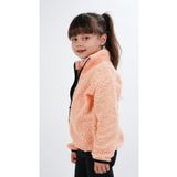 Monttini Kız Çocuk Welsoft Tek Üst Peluş Sweatshirt Hırka Ceket