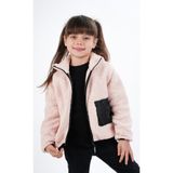 Monttini Kız Çocuk Welsoft Tek Üst Peluş Sweatshirt Hırka(kalıp dar 2 beden büyük alınmalıdır)