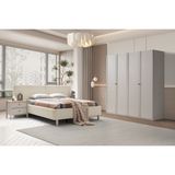 Mony Beige 4 Kapılı Yatak Odası Takımı - Bej