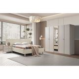 Mony Beige 5 Kapılı Yatak Odası Takımı - Bej