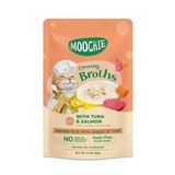 Moochie 40 gr Parça Ton Balıklı ve Somonlu Tahılsız Kedi Çorbası
