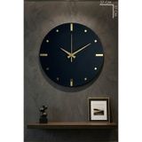 MOOCLOCK Seyhan Model Modern, Dekoratif, Metal, Aynalı, Sessiz Akar Mekanizmalı Duvar Saati (40cm)