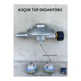 MOOD CLASS 2kg küçük piknik tüp dedantörü kamp karavan ocak ev ocaklarına uyumlu küçük geniş tüp dedantör