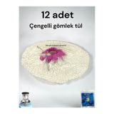 MOOD CLASS Küçük piknik tüp kamp lamba gömleği 12 ad çengelli lüküs lamba gömlek fitili