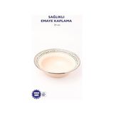 Mood Emaye Çukur Makarna ve Salata Tabağı - Option-1 - 51R-Turuncu