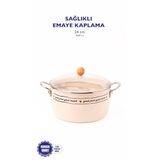 Mood Emaye Kızartma Tenceresi/Fritöz (Özel Kapaklı)