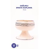 Mood Emaye Meyvelik-Ayaklı Kase 14Cm (Orta Boy)