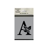 Mood Stencil Stencil Harf Boyama Şablonu X043 Harf Yüksekliği 7 cm