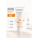 MooDerma SPF 50+ Güneş Kremi Leke Karşıtı Yüz Koruyucu Sun Cream 100 ml