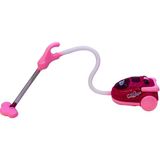 Moodzz Pilli Oyuncak Elektrikli Süpürge Pembe 15 cm