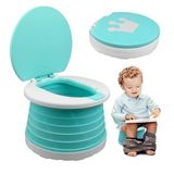 MooieBaby's Katlanabilir Çocuk Tuvaleti, Çok Fonksiyonlu Alıştırma Tuvaleti, Carry Potty , Taşınabilir Lazımlık