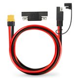 MOOKEERF 10AWG SAE XT60 Konnektör Uzatma Kablosu 6FT, XT60 Dişi SAE Kablosu SAE Polarite Ters Adaptör Taşınabilir Güç İstasyonu Güneş Paneli Güneş Jeneratörü için