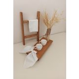 MOOLA Dekoratif Ahşap Merdiven - 35x17 Cm