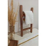 Moola Dekoratif Ahşap Merdiven Kahverengi - 35x17 Cm