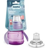 Mooma Kindy Alıştırma Bardağı 200 ml 6+ Ay - Mor