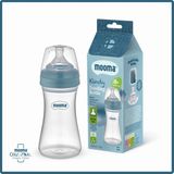 Mooma Kindy Antikolik Bebek Biberonu 250 ml / BPA İçermez / 18+ Ay - Bowl Blue - Pastel Mavi