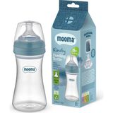 Mooma Kindy Biberon 250 ml 18+ Ay Hızlı Akış Pastel Mavi