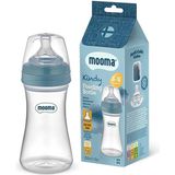 Mooma Kindy Biberon 250 ml 6-18 Ay Orta Akış Pastel Mavi