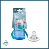 Mooma Kindy Eğitici Su Alıştırma Bardağı 200 ml 6 Ay+ Açık Mavi Polipropilen Malzeme