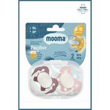 Mooma Naturalfeel™ Premium Doğal Hissiyatlı Ortodontik Ultra Yumuşak Silikon Emzik 6-18 Ay 10.09 - Çok Renkli - Yok