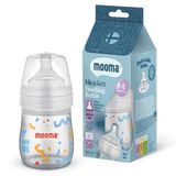 Mooma Neeko Antikolik Biberon 150Ml (0-6 Ay Yavaş Akış ) Hayvan Desenli