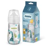 Mooma Neeko Antikolik Biberon 250Ml (6-18 Ay Orta Akış) Hayvan Desenli