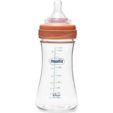Mooma Neutra Tritan Biberon 250 ml 6-18 Ay Orta Akış Mercan Pembe (5 Adet)