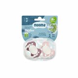 Mooma Palyaço ve Kelebek Emzik No:3 Bebek Pembe&kahvemsi Mor - Emzik Kutusu Hediye - 18+ Ay - Pembe - Mor