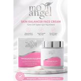 MOON ANGEL Skın Balancer Krem Tüm Cilt Tipleri İçin Nemlendirici Yüz Kremi (Niacinamide & Hyaluronic Acid) 100 ml