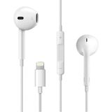 Moon Apple iPhone 7 - 7 Plus 8 x Xs Max 11 - 11 Pro 12 Pro Uyumlu Lightning Kulaklık - Beyaz