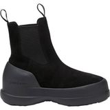 Moon Boot Erkek Bot 80D2480050-N001 Moon Boot Luna Chelsea Suede Black