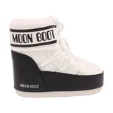 Moon Boot Icon Low 80D1409340-A001 Kadın Kar Botu Beyaz Siyah