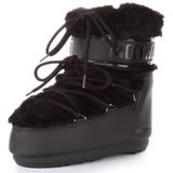 Moon Boot Icon Low Faux Fur Kadın Kar Botu-14093900BLK BLACK 41