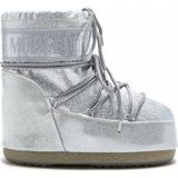 Moon Boot Icon Low Glitter Kadın Kar Botu Gümüş Dış Materyal ile Şık Görünüm 2MONW2023020