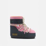Moon Boot Kadın Kar Botu, Icon Low Suede Beads, Çok Renkli, 36-38 Beden, Pembe ve Siyah, numeric_36