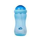 Moon Care Lıfe Renkli Pipetli Bardak 350 ml - Mavi