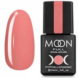 Moon Full Kalıcı Oje Yarı Şeffaf Nude Açık Mercan No:20