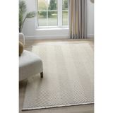 Moon Krem Vizon Halı Bukleli Yumuşak Dokulu İskandinav Dokuma Halı Salon Halısı 13827A Krem Vizon 200 x 290