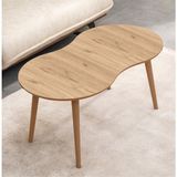 Moon Mdf Ahşap Orta Sehpa - Meşe
