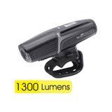 Moon Meteor Vortex Pro 1300 Lümen Usb Bisiklet Ön Lambası Siyah Siyah - Kırmızı