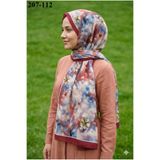 Moon MoonScarf Bambu Kraş Pamuk Şal (Kırmızı) 207-112