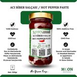 Moon Natural Acı Biber Salçası / Hot Pepper Paste - 330 gr
