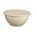 Moon Star Elegance Kapaklı Hava ve Koku Sızdırmaz Yemek Saklama Kabı 1 Litre-RBK-311 KREM