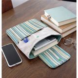 Moonaja Cepli Kitap Kılıfı / Tablet Kılıfı Organizer Kitapsever Hediyesi -Duck Sağlam Kalın Kumaş - Yeşil